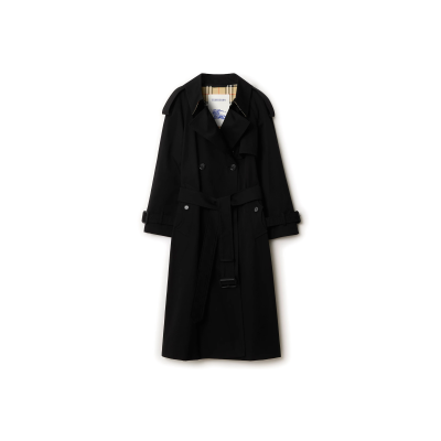 BURBERRY LONG GABARDINE FITZROVIA TRENCH COAT 81207021